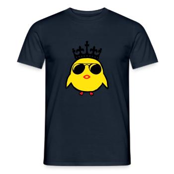 Le roi Kücken - T-shirt homme - marine - Devant - AI Model Male 178 light (178cm)
