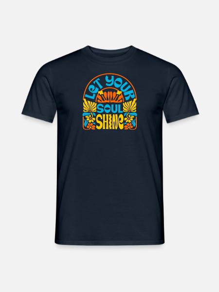 Summer retro art - Men's T-Shirt - navy