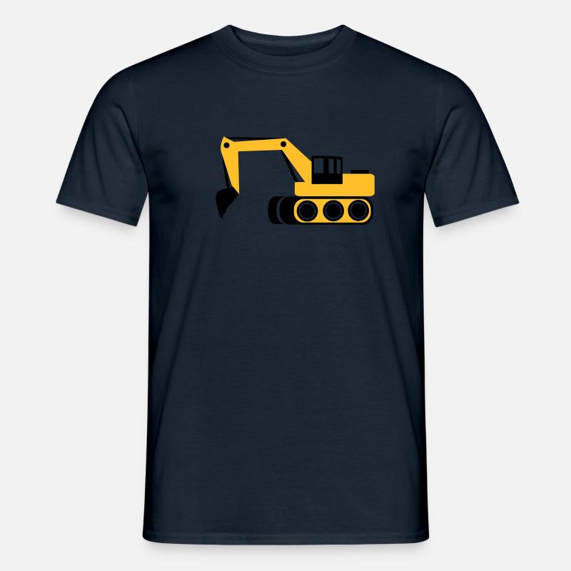 Bagger - Männer T-Shirt - Navy