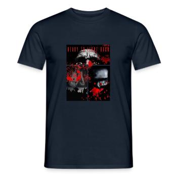 "Ready to fight back" - Men's T-Shirt - navy - Front - AI Model Male 178 light (178cm)