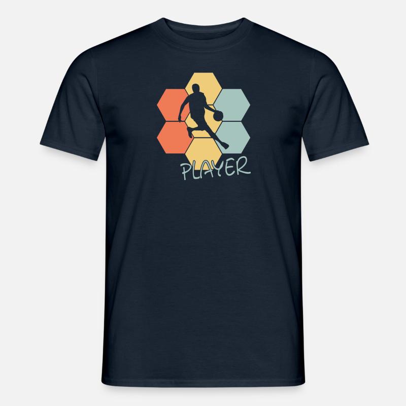 Basketball Player - Männer T-Shirt - Navy