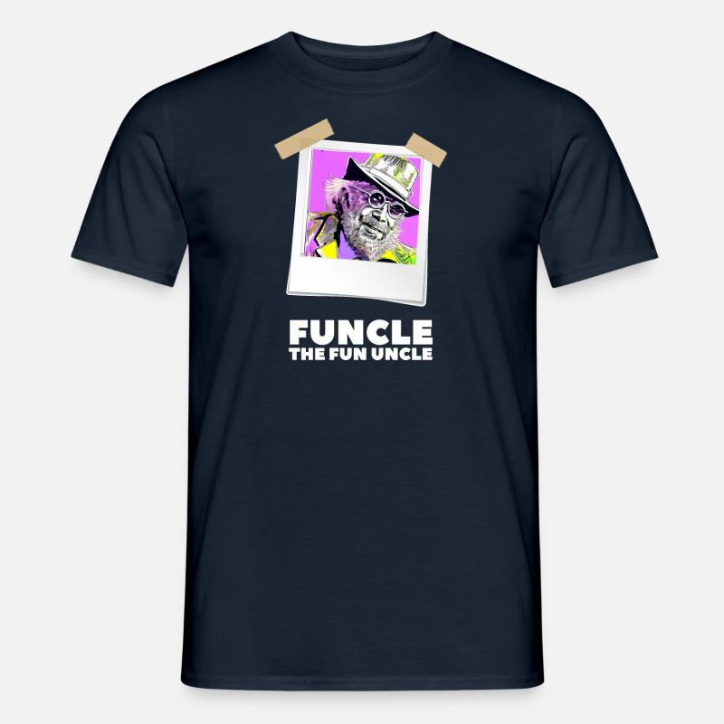 Funcle - Männer T-Shirt - Navy