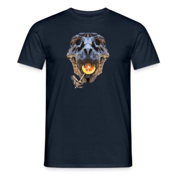 Lollo Rex - T-shirt homme - marine - Devant - AI Model Male 178 light (178cm)