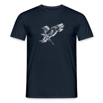 Aigle royal - T-shirt homme - marine - Devant - AI Model Male 178 light (178cm)