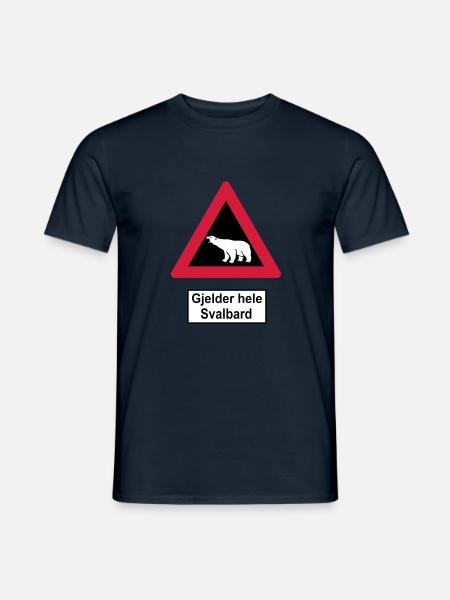 Svalbard - Men's T-Shirt - navy