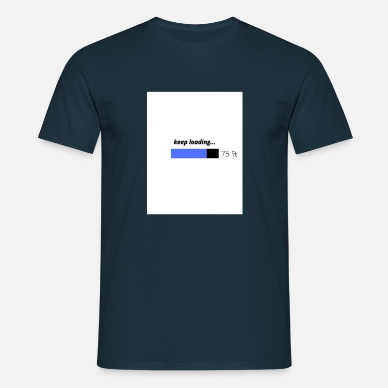keep loading - Männer T-Shirt - Navy
