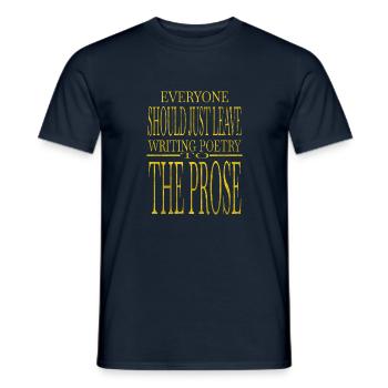 books and cats love birthday present idea comics - Men's T-Shirt - navy - Front - AI Model Male 178 light (178cm)