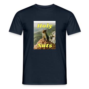 Noix sacrées - T-shirt homme - marine - Devant - AI Model Male 178 light (178cm)