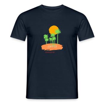 Buzzer - Men's T-Shirt - navy - Front - AI Model Male 178 light (178cm)