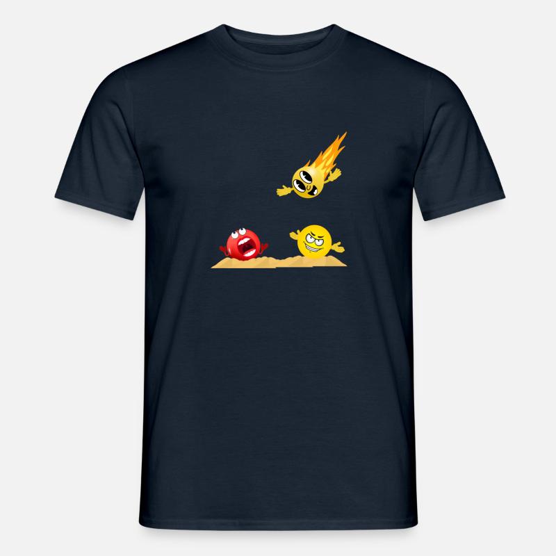 Bodja - Männer T-Shirt - Navy