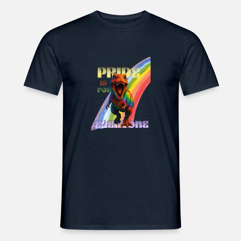 PRIDE is for everyone - Männer T-Shirt - Navy
