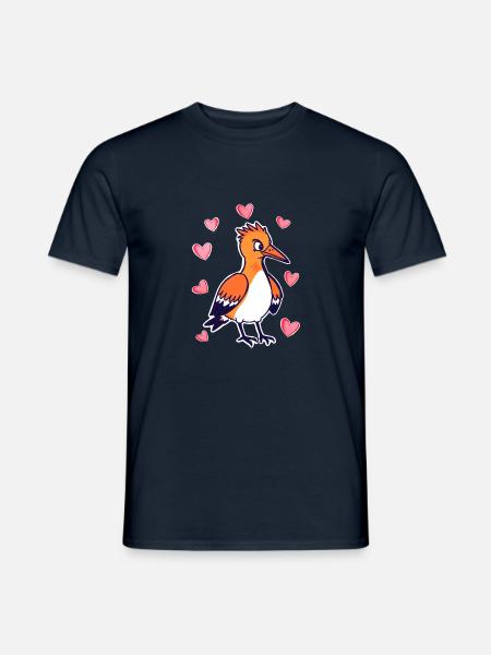 Cartoon Bird - Men's T-Shirt - navy