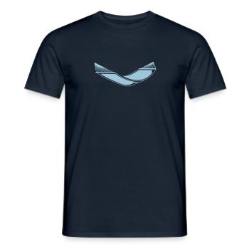 Sommer,Sonne,Meer,Urlaub,Palme,Palmen,Baden,Wärme - Männer T-Shirt - Navy - Vorne - AI Model Male 178 light (178cm)