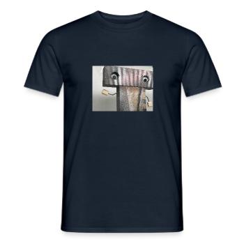 Robot Dance - Männer T-Shirt - Navy - Vorne - AI Model Male 178 light (178cm)