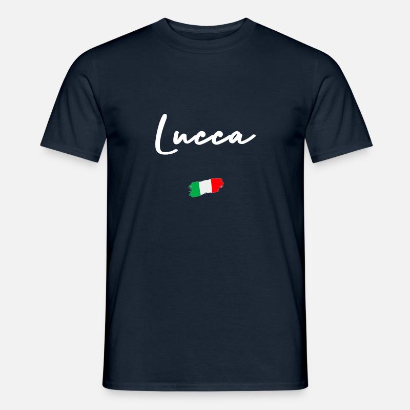 LUCCA - Männer T-Shirt - Navy