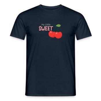 Kleine Süße Little Sweet - Men's T-Shirt - navy - Front - AI Model Male 178 light (178cm)
