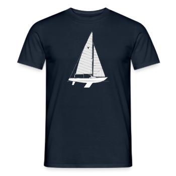 Yingling Riss - T-shirt homme - marine - Devant - AI Model Male 178 light (178cm)