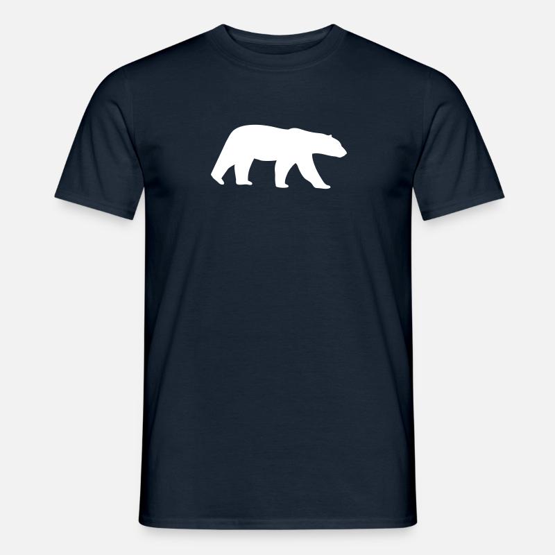 Eisbär - Männer T-Shirt - Navy