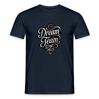 Dream Team - Men's T-Shirt - navy - Front - AI Model Male 178 light (178cm)