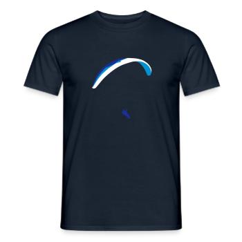 Paraglider XC - Men's T-Shirt - navy - Front - AI Model Male 178 light (178cm)