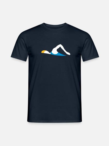 Schwimmer Icon - Männer T-Shirt - 