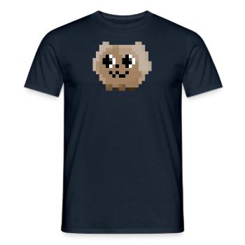 Liddle Doggie - Men's T-Shirt - navy - Front - AI Model Male 178 light (178cm)