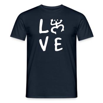 Puerto Rico - Männer T-Shirt - Navy - Vorne - AI Model Male 178 light (178cm)