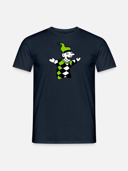 kasperle - Kasperletheater - 3 - Männer T-Shirt - Navy