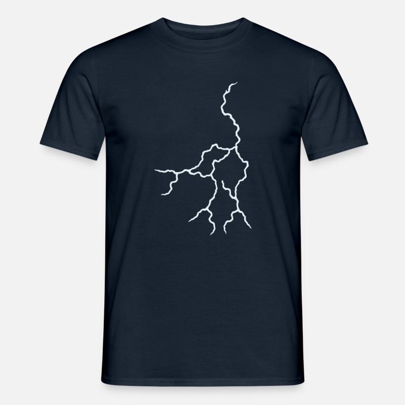 Blitz - Männer T-Shirt - Navy