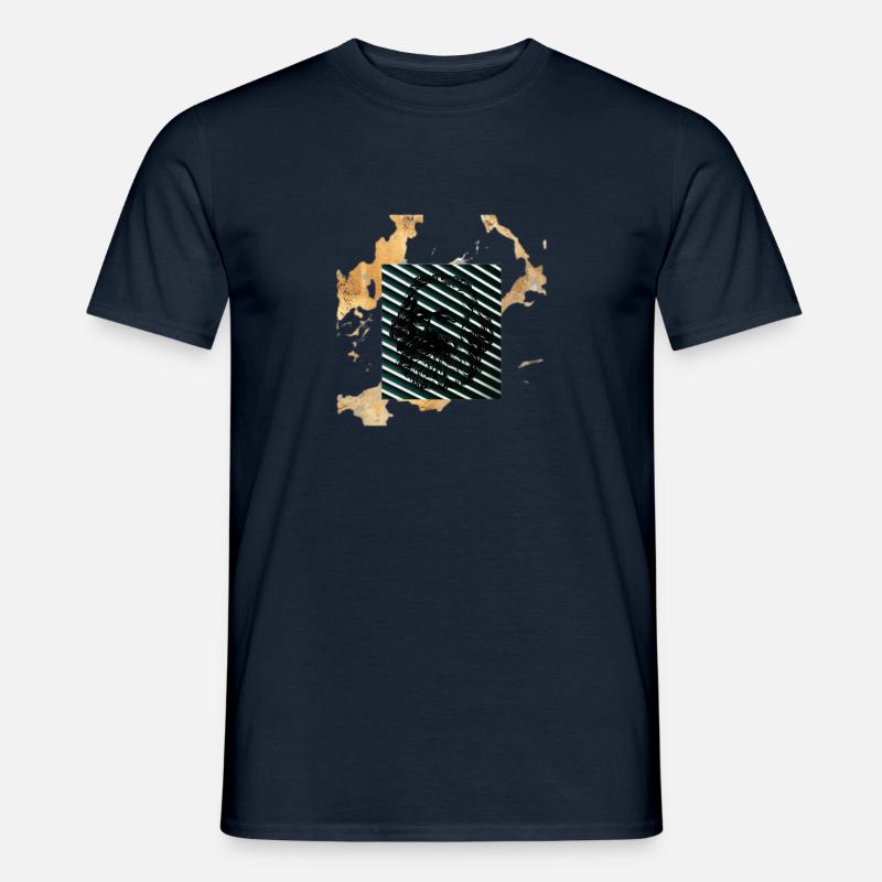Griechisches Design - Männer T-Shirt - Navy