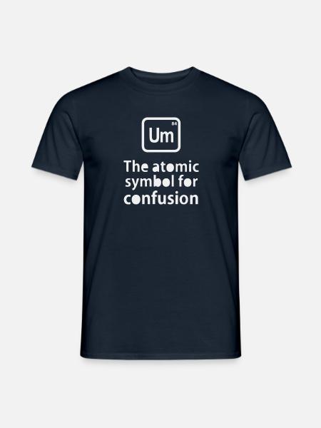 PERIODIC CONFUSION - Men's T-Shirt - navy