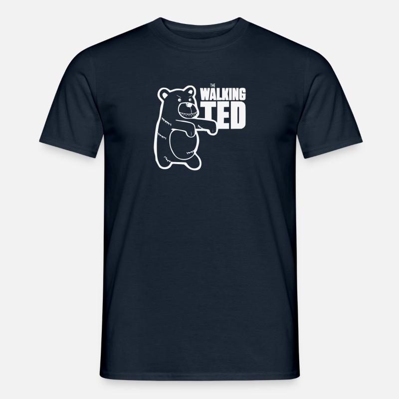 Der wandelnde Ted - Männer T-Shirt - Navy