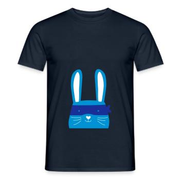 Super Pinpin - Men's T-Shirt - navy - Front - AI Model Male 178 light (178cm)