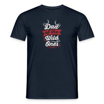 Dad of The Wild Ones - Männer T-Shirt - Navy - Vorne - AI Model Male 178 light (178cm)