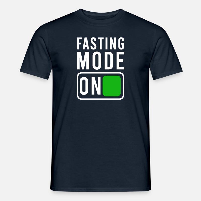 Fastenmodus An Ramadan - Männer T-Shirt - Navy