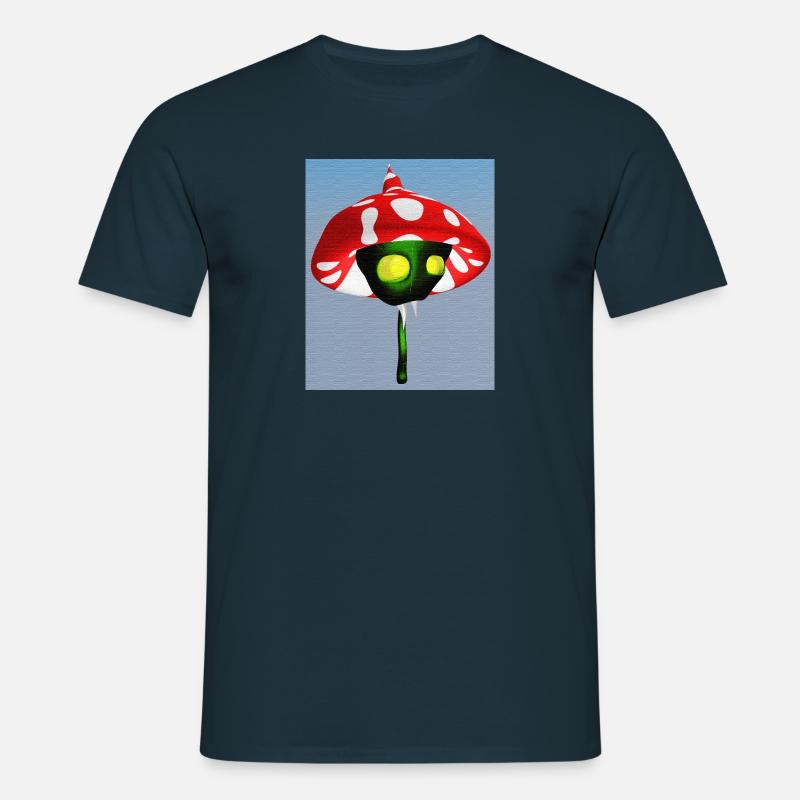 Toadstool Vampire - Men's T-Shirt - navy
