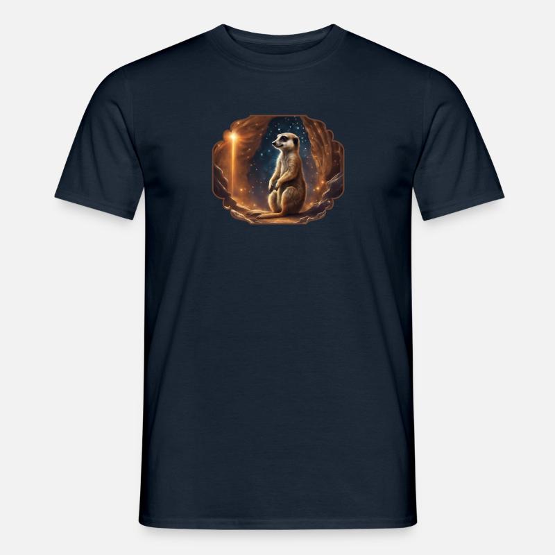 Erdmännchen und Hoffnung 2 - Männer T-Shirt - Navy