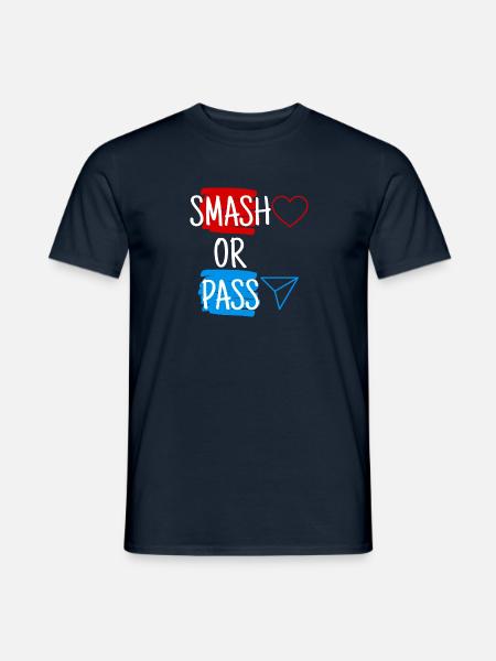 Smash or Pass - Men's T-Shirt - navy