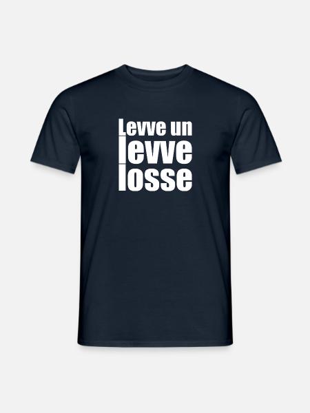 Kölsch - Dialekt - Spruch - Männer T-Shirt - Navy