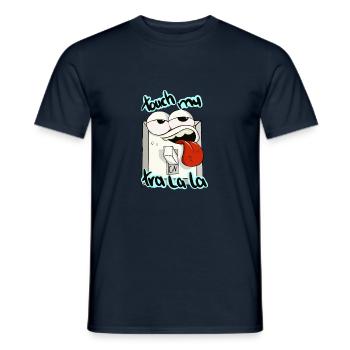 Lichtschalter - Männer T-Shirt - Navy - Vorne - AI Model Male 178 light (178cm)