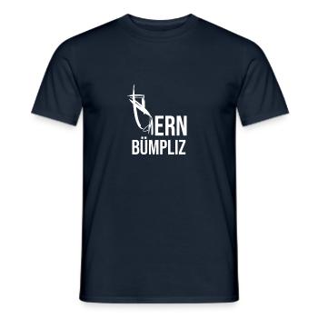 Berne Bümpliz - T-shirt homme - marine - Devant - AI Model Male 178 light (178cm)