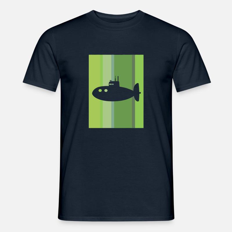 Schiff Kriegsschiff - Männer T-Shirt - Navy