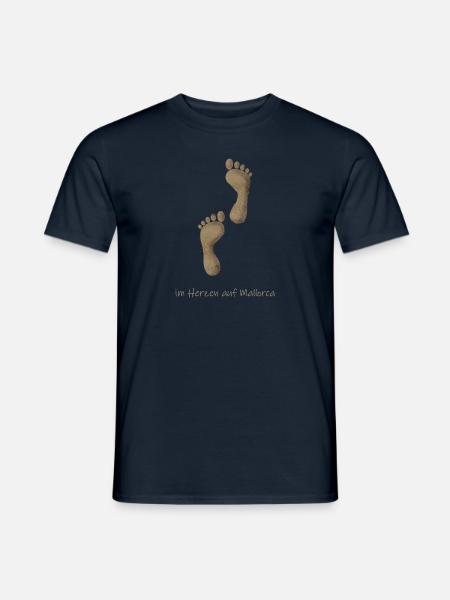 Mallorca Sand - Männer T-Shirt - Navy