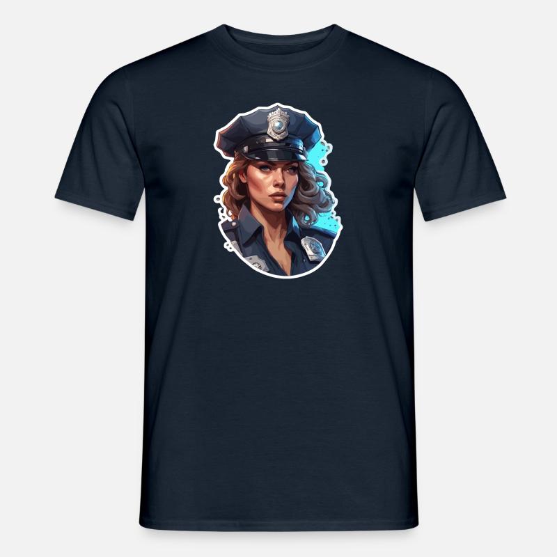 Polizei / Einsatz / Beruf / Job / Einsatzkräfte - Männer T-Shirt - Navy