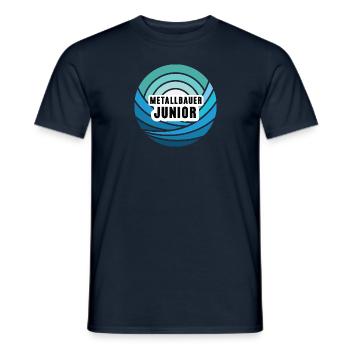 Metallbauer Junior Nachfolger Sohn Kind Junge - Männer T-Shirt - Navy - Vorne - AI Model Male 178 light (178cm)