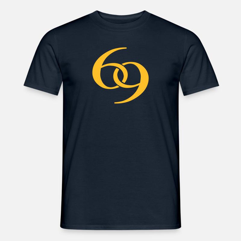 69 - Männer T-Shirt - Navy