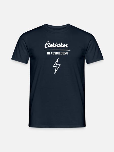 Elektriker Ausbildung Elektrikerazubi Lehre Azubi - Männer T-Shirt - Navy