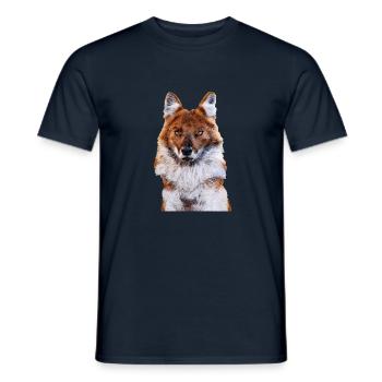 chacal - T-shirt homme - marine - Devant - AI Model Male 178 light (178cm)