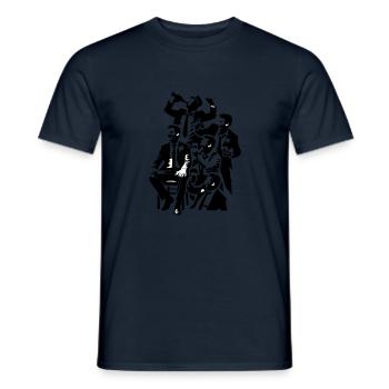 Marié - T-shirt homme - marine - Devant - AI Model Male 178 light (178cm)