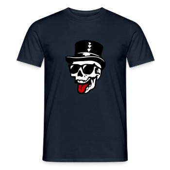 Groom Squelette - T-shirt homme - marine - Devant - AI Model Male 178 light (178cm)